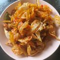 Cooksnap dari Aryati Rosyid untuk resep BALADO PEDAS MANIS IKAN ASIN TIPIS/KAPAS/PAKANG