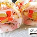 El cooksnap de Guillermo Osvaldo Tolosa cuando hizo Jamoncito de pollo relleno.