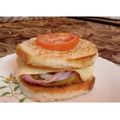 Prajakta Vidhate's cooksnap of when they made हेल्दी बर्गर टिक्की... लॉकडाऊन स्पेेशल (burger tikki recipe in marathi).