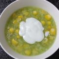 Cooksnap của NgaLe khi họ làm theo món Chè bắp lá dứa🌽🌽bột năng