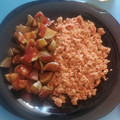 El cooksnap de Daniel Fernández cuando hizo Tomate triturado con huevos.