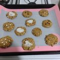 El cooksnap de Caro 🇦🇷 cuando hizo Cookies de avena y pasta de maní 🥜.