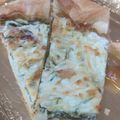 il Zula quando ha preparato Torta salata con zucchine, ricotta e speck