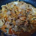 Cooksnap của Lê Hồng Phương Thanh khi họ làm theo món Thịt ba chỉ/nạc dăm xào kim chi