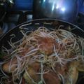 El cooksnap de Katitza Isabel Calderon Chirinos cuando hizo Pollo estilo Chifa.