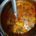 Anupama Maheshwari का कुकस्नैप जब उन्होंने दही आलू की सब्जी (dahi aloo ki sabzi recipe in Hindi) बनाया था।