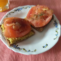 El cooksnap de Andrea Jurado cuando hizo Trucha asalmonada marinada ahumada.