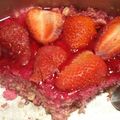 El cooksnap de Natalia Barrientos cuando hizo Cheese cake de frutos rojos Vegetariano.