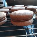 El cooksnap de Pamela Vargas cuando hizo Alfajores de chocolate.