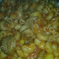 El cooksnap de Julii Nuvoa cuando hizo Guiso de fideos codito.