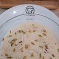 Nazia Qureshi's cooksnap of when they made Kheer 😍😋.