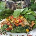 Cooksnap dari Ferry Soehardja untuk resep Nasi Bakar Ayam Suwir Kemangi