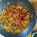 El cooksnap de monicarodriguez cuando hizo Mejillones y camarones, con arroz.