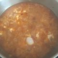 El cooksnap de Vanesa Gonzalez Beltran cuando hizo Garbanzos con jamón, tomate y huevo.