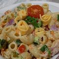 Bhagyashree Lele's cooksnap of when they made पास्ता सॅलड (pasta salad recipe in marathi).