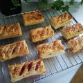 El cooksnap de Estefanía cuando hizo Pastelitos hojaldrados rellenos de crema de chocolate 🍫y mermelada de fresa 🍓.