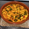 El cooksnap de Alberto Rodríguez Román cuando hizo Paella de arroz con pollo.
