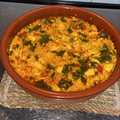 El cooksnap de Alberto Rodríguez Román cuando hizo Paella de arroz con pollo.