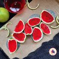Deepa Rupani's cooksnap of when they made Watermelon Jelly.