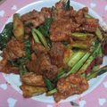 รูป Cooksnap ของ ประสิทธิ์ เพ็ชรบัว เมื่อเขาทำ ผัดเครื่องแกงหมูใส่คะน้า