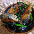 Cooksnap Julia ALeen Aireish semasa beliau membuat Ikan Masak Kicap #phopbylinimohd.