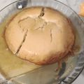 El cooksnap de Victtoria cuando hizo Flan de plátano🍮.