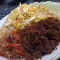 Cooksnap dari Lucy untuk resep Nasi tutug tempe wth sambal matah bali