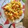El cooksnap de Agustina ☀️☀️ cuando hizo Fideos o zoodles de zucchini con tomate, albahaca y pollo 🍝💪🏻.