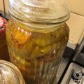 El cooksnap de Patricia Onganía cuando hizo Berenjenas en escabeche de verduras 🍆.