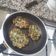 El cooksnap de Rocío cuando hizo Cómo hacer hamburguesas caseras de espinacas.