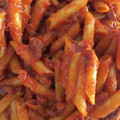 El cooksnap de Sara PA cuando hizo Macarrones con panceta y chorizo.