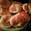 El cooksnap de Cinthia Cavia cuando hizo Medialunas de manteca.
