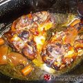 Cooksnap από katerina78 στη συνταγή Χοιρινά κότσια με μέλι και κρασί στη γάστρα