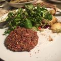 El cooksnap de Cisca cuando hizo Hamburguesa de quinoa, avena y alubias rojas.
