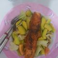Cooksnap dari Marsha Evelyn untuk resep Pan seared salmon salad