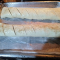 El cooksnap de Nara Maurente cuando hizo Strudel de manzanas.