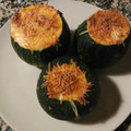 El cooksnap de bruixacoloraina cuando hizo Calabacines rellenos.