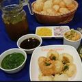 Kanchan Kamlesh Harwani का कुकस्नैप जब उन्होंने आटे सूजी के गोलगप्पे (aate suji ke golgappe recipe in Hindi) बनाया था।