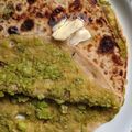 Karan Tripathi (Food Fanatic) का कुकस्नैप जब उन्होंने मटर पराठा (Matar paratha recipe in Hindi) बनाया था।
