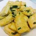 Cooksnap của T.T. Liên khi họ làm theo món Đậu Phụ Chiên Tẩm Mắm Tỏi hành