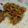 Cooksnap dari FEBRI HARIATIN untuk resep Usus ayam bumbu kuning pedas