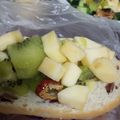 素了愿 的 水果風莎莎醬熱狗堡 cooksnap