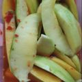 Cooksnap dari Y- Yuliawati untuk resep ASINAN MANGGA MUDA (segar,manis,asem,pedas)