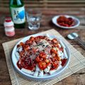 Cooksnap dari Fish untuk resep Tteokbokki Sosis saus Gochujang Pedas