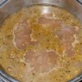 El cooksnap de Carolina González cuando hizo Lentejas con Arroz.