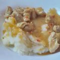 El cooksnap de Daiana Diez cuando hizo Pollo a la mostaza, miel y limón a la cacerola c/ papas crocantes.