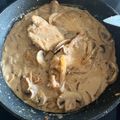 El cooksnap de Blanca Felipe cuando hizo Pollo en Crema de Champiñones 🍄‍🟫 (Hongos).