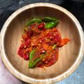 Cooksnap dari agnespow untuk resep Sambal Lado Merah ala2 Padang pakai Pete