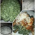 El cooksnap de sofia garcia cuando hizo Ñoquis de espinaca.