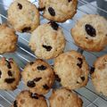 Cooksnap dari vivian untuk resep Simple Raisin Scones ala Ribka (no telur, no mixer, kilat)